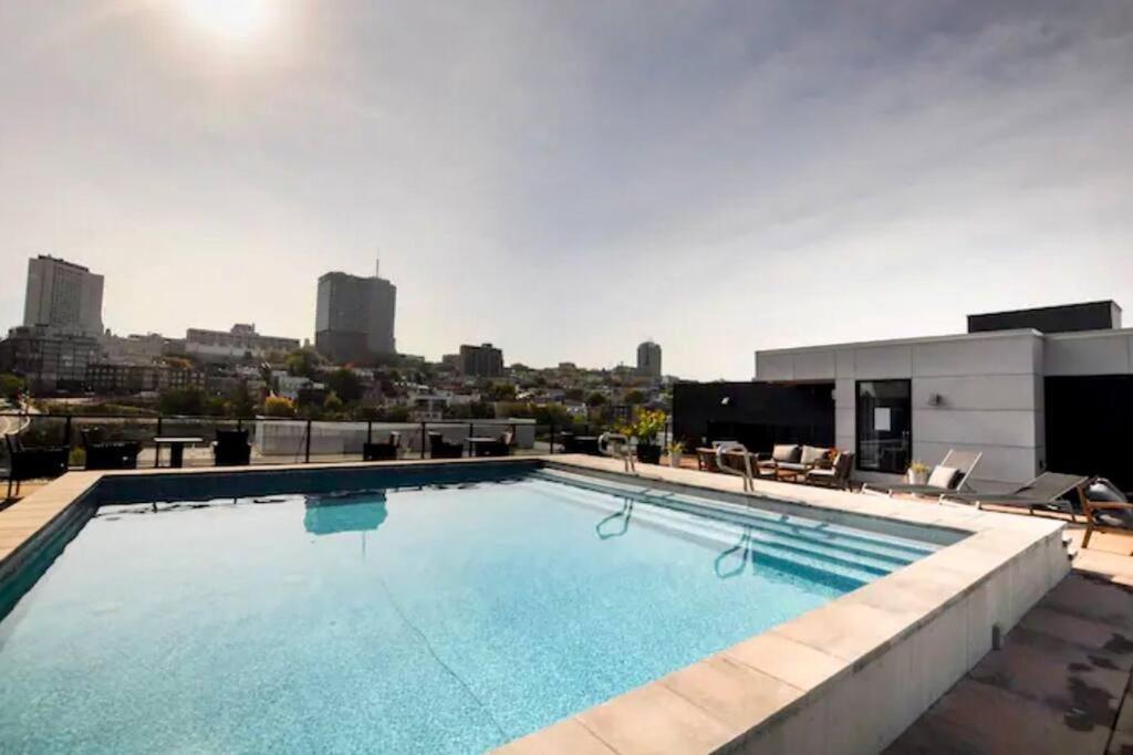 Condo - 305 Piscine Bbq Wifi Quebec City Ngoại thất bức ảnh